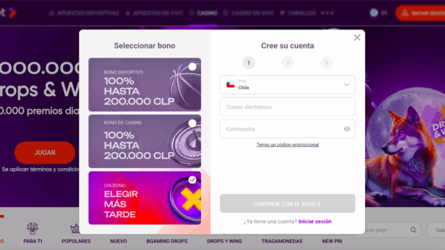 Registro tonybet reseña 1