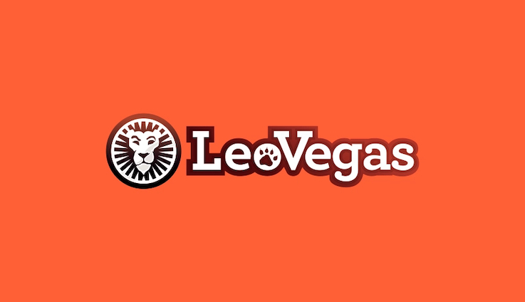 Logo Leovegas naranjo