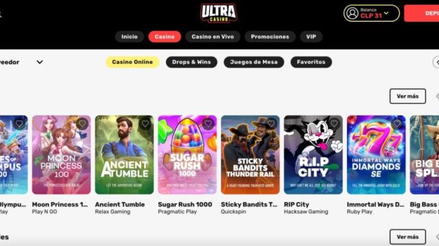 Ultra casino juego 1