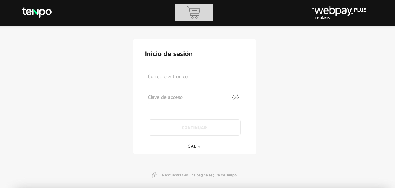 WebPay depósito 6