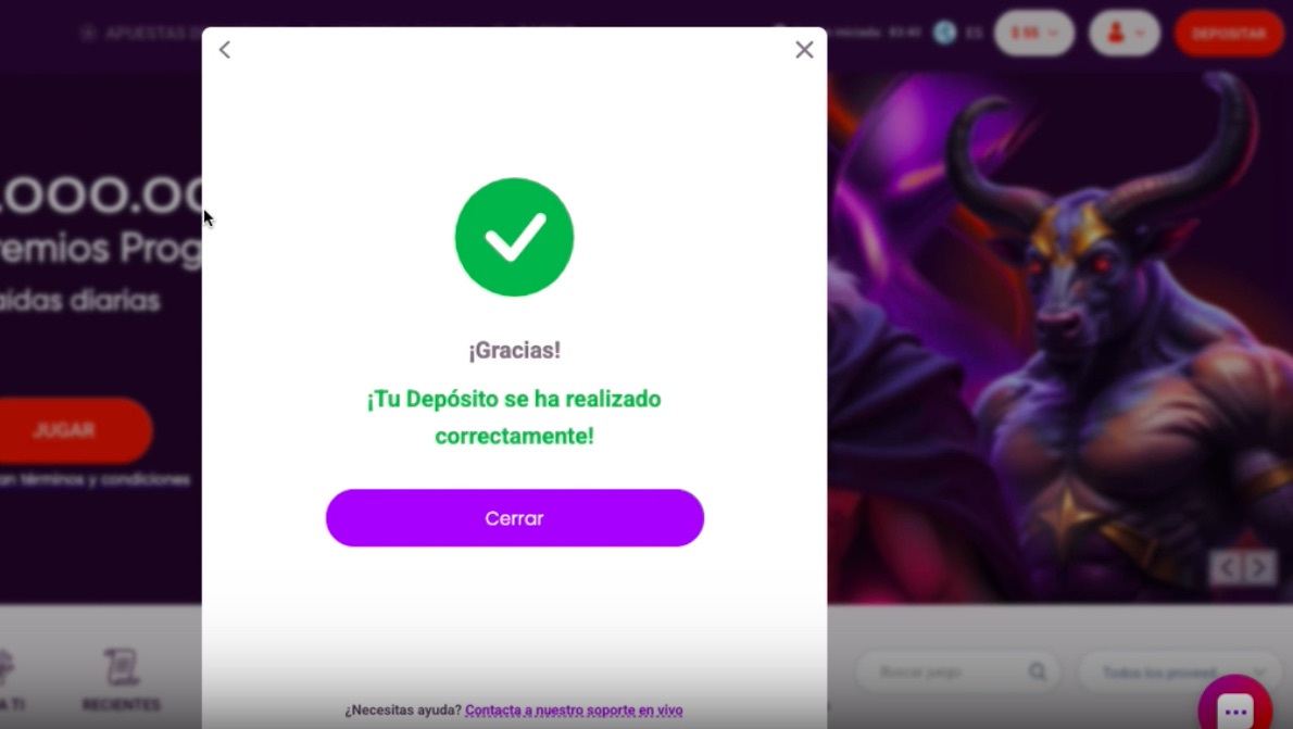 WebPay depósito 7