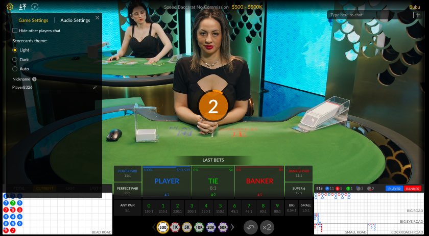 Baccarat-sin-comision-Baccarat-crupier