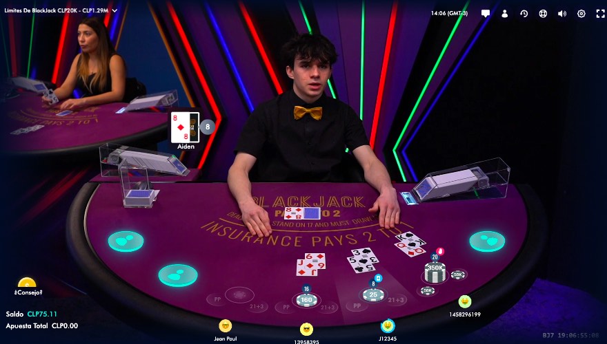 Blackjack-LuckyStreak-juego