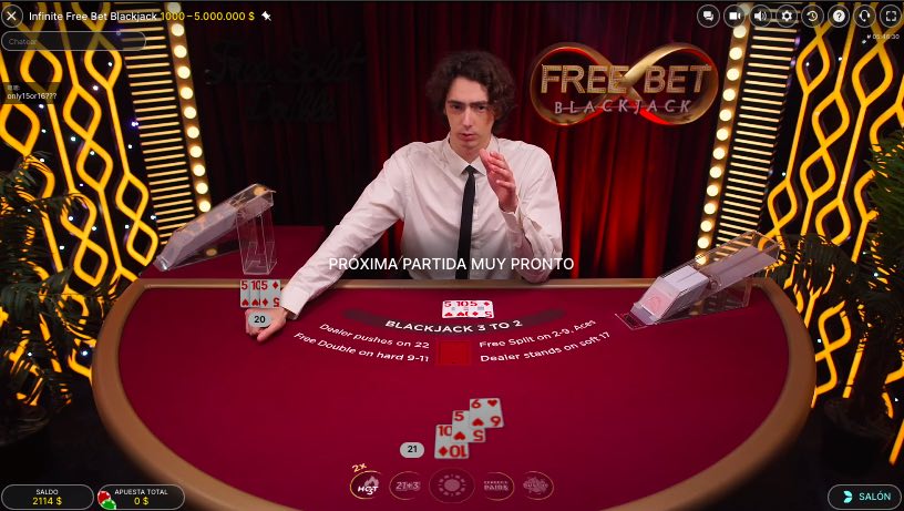 Infinite-Free-Bet-Blackjack-crupier-3