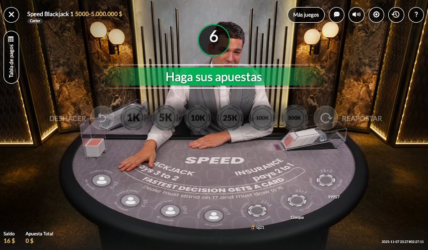Speed-Blackjack-juego