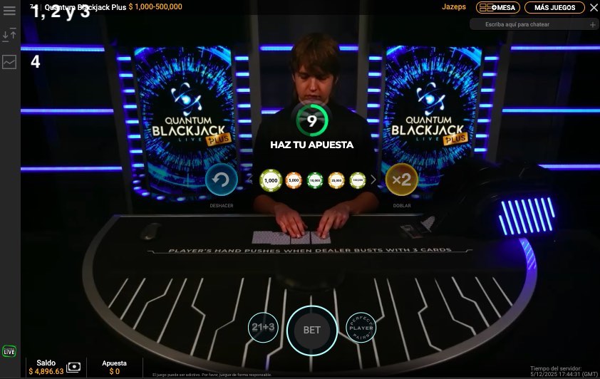 Quantum-Blackjack-Caracteristicas