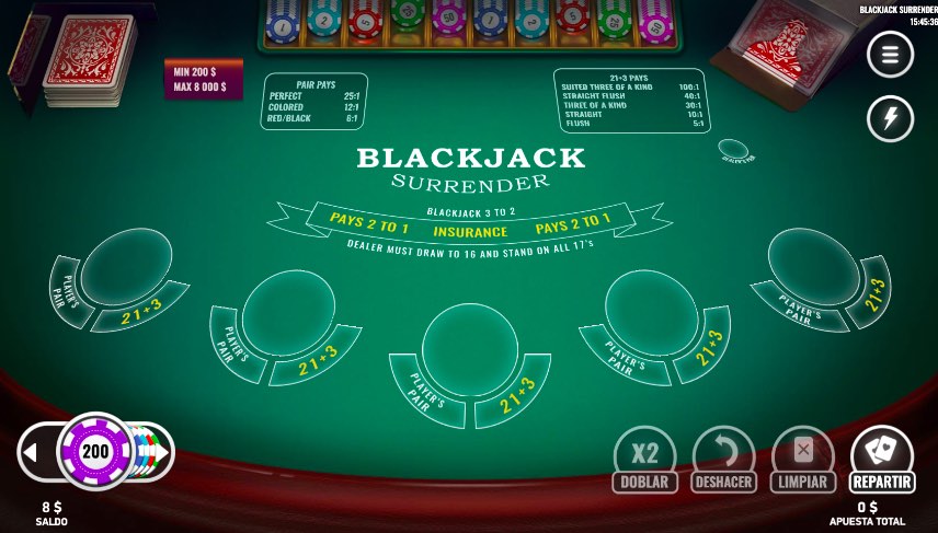 Blackjack-Blackjack-con-reglas-especiales-juego