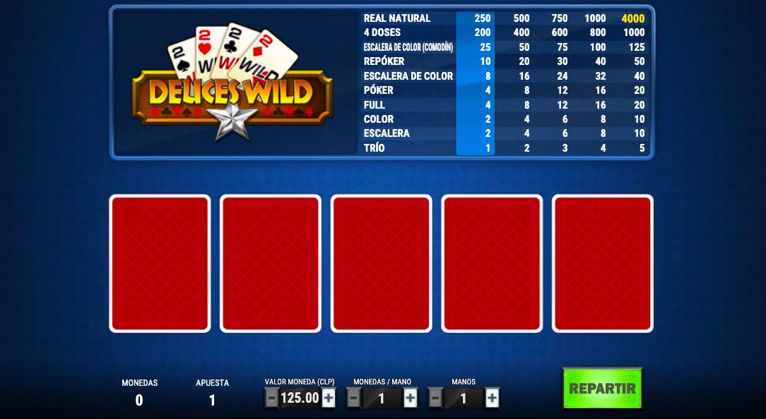 Poker-Online-Deuces-Wild-juego
