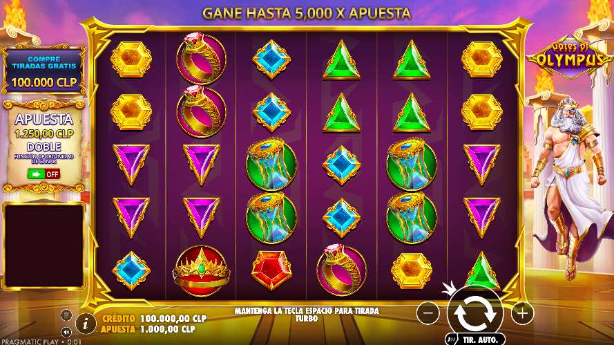 Ruleta-online-Gates-of-Olympus-juego