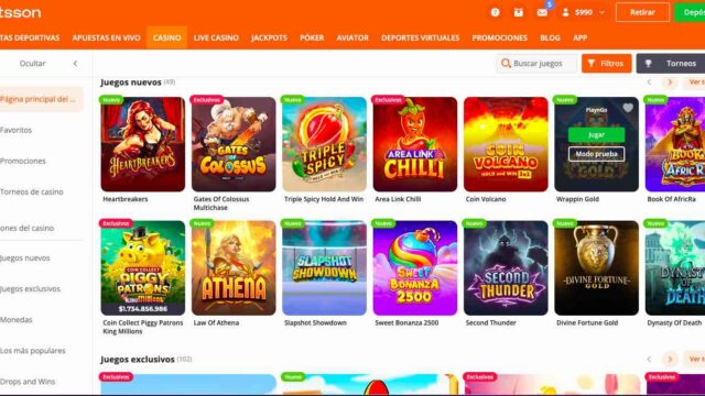 Experiencia casino 1 - Betsson - ok