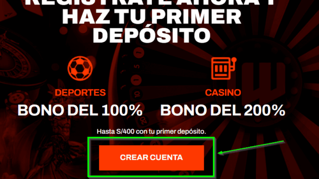Registro en casino online Betwarrior 1