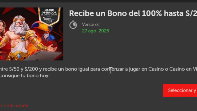 Depósito en casino online Betsafe 5