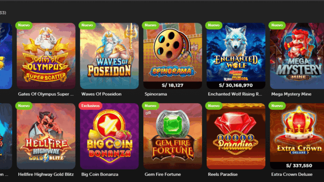Juegos en casino online Betsafe 3