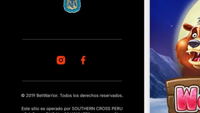 App mobile de casino Betwarrior 2