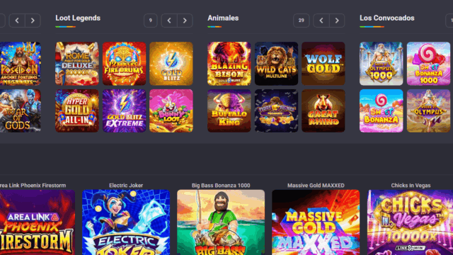 Juegos en casino online Coolbet 2