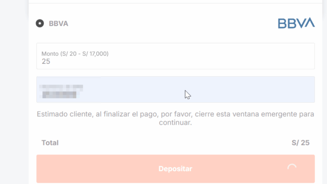 Depósito en casino online Betwarrior 2