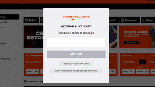 Registro en casino online Betwarrior 3