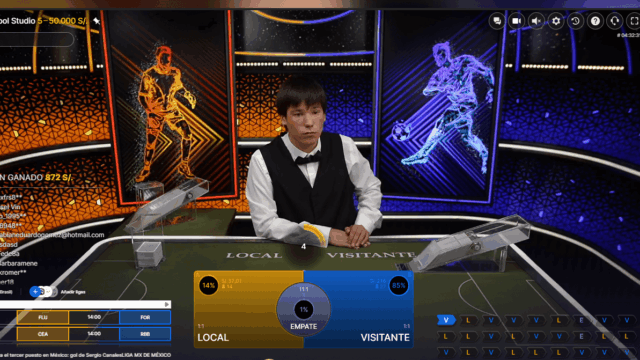Juegos en vivo en casino online Betsafe 1