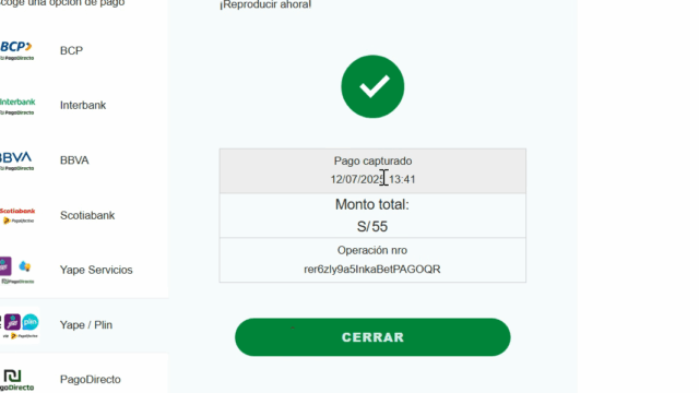 Depósitos en Inkabet 4