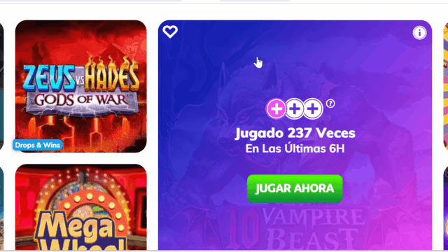 Juegos en casino online PlayUZU 3