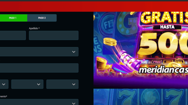 Registro en casino online Meridianbet 5