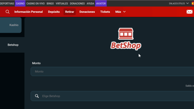 Retiro en casino online Meridianbet 5