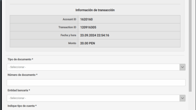 Retiro en casino online Meridianbet 3