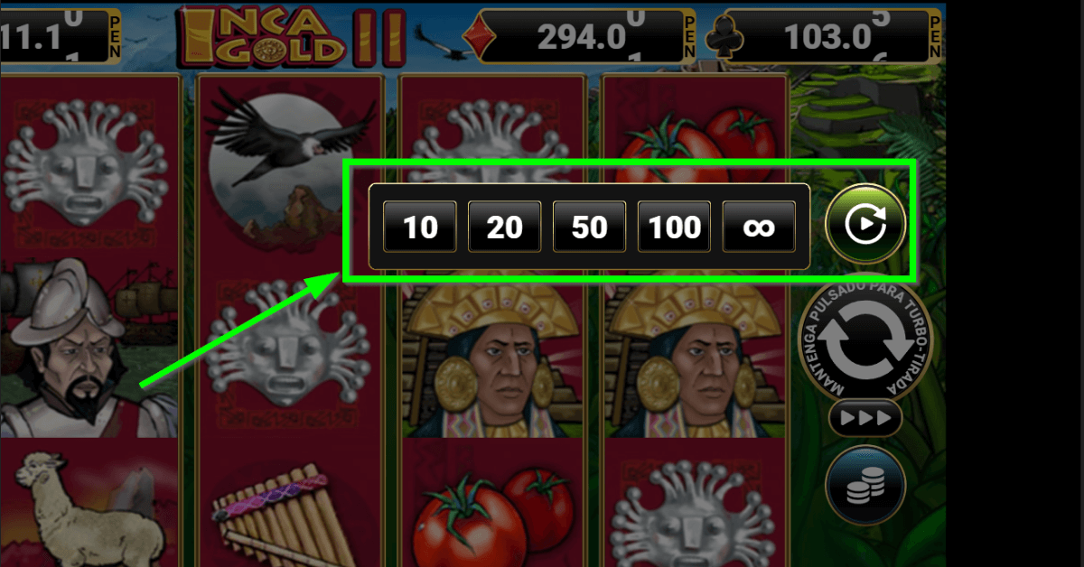 Automatizar juegos en Inca Gold II