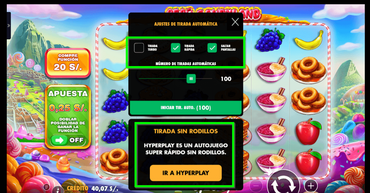 Hyperplay en Perú Candyland