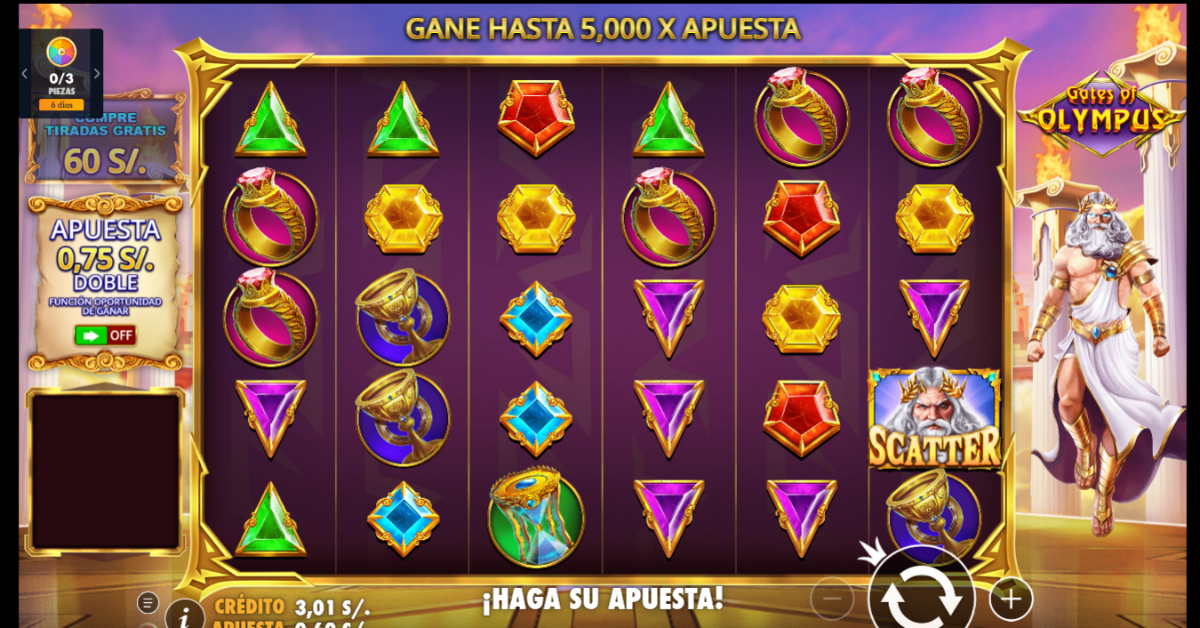 Reseña de Gates of Olimpus en Perú