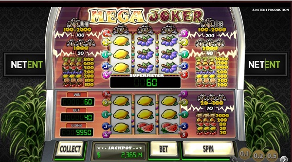 Juega gratis a Mega Joker de NetEnt
