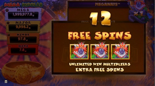 Juego Mega Moolah de Microgaming