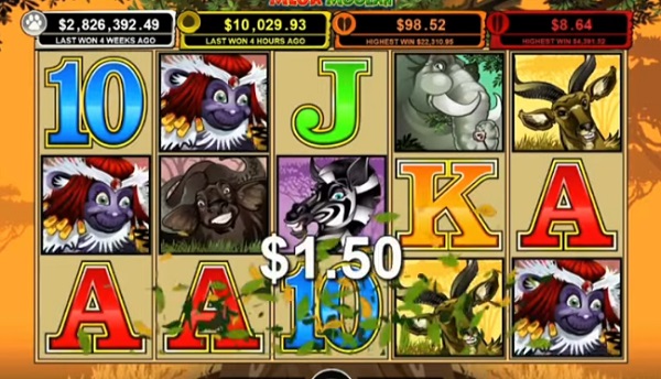 Juega gratis a Mega Moolah de Microgaming
