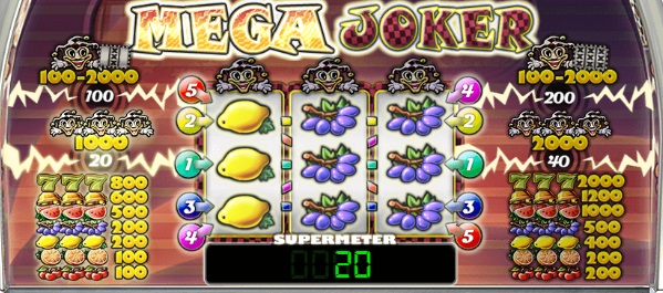 Juega gratis a Mega Joker de NetEnt
