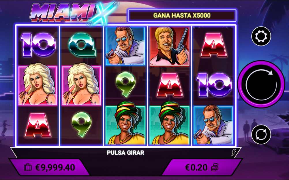 Miami slot Amigos Gaming