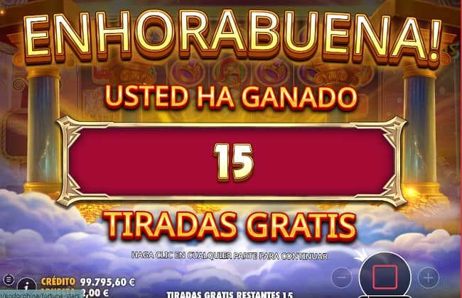 Fortune of Olympus - Giros Gratis