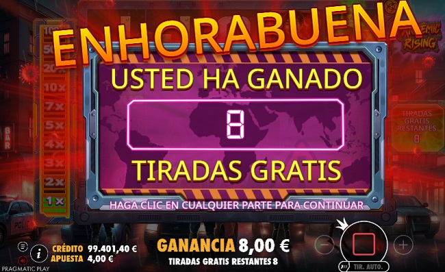 Pandemic Rising - Giros Gratis