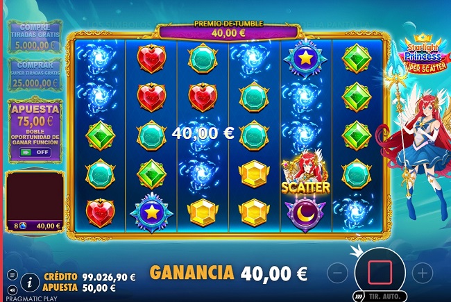 Starlight Princess Super Scatter - Tumble