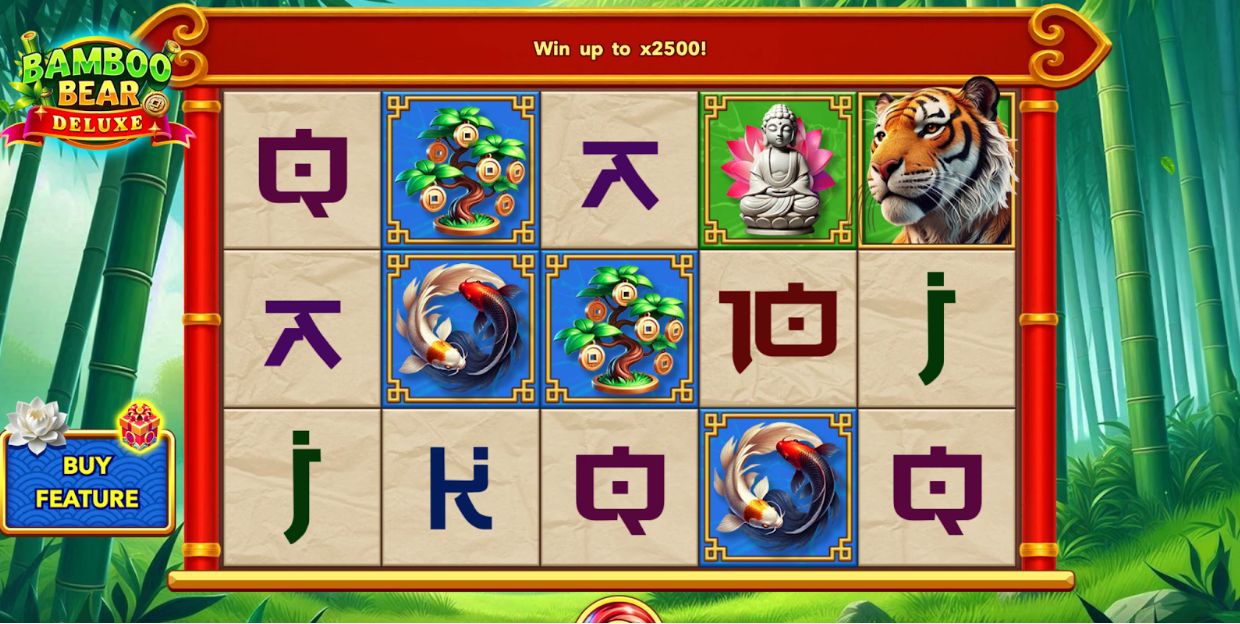 Tragamonedas Bamboo Bear Mascot Gaming