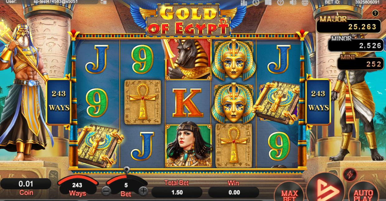 Gold of Egypt slots
