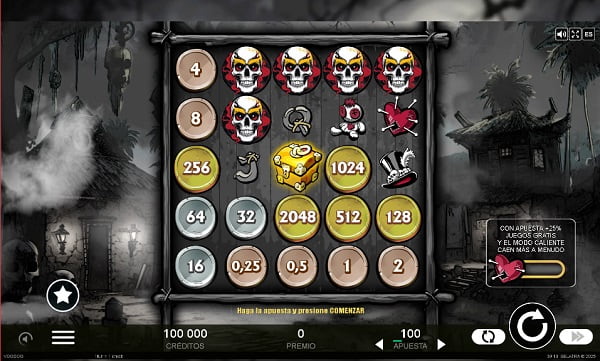 jugar a la slot Vodoo Coins