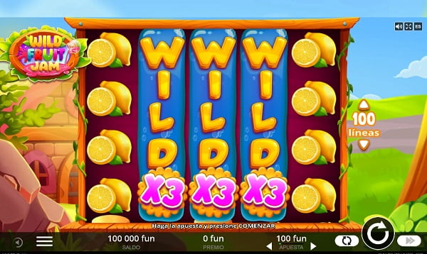 jugar a la slot Wild Fruit Jam