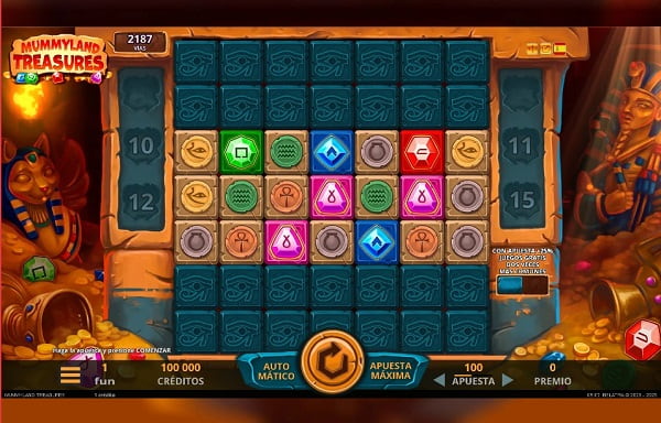 jugar a la slot mummyland treasures
