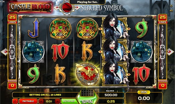 jugar gratis a la slot Castle Blood