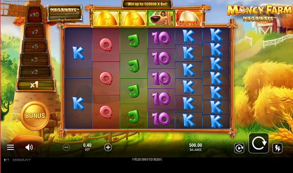 jugar gratis a la slot Money Farm Megaways