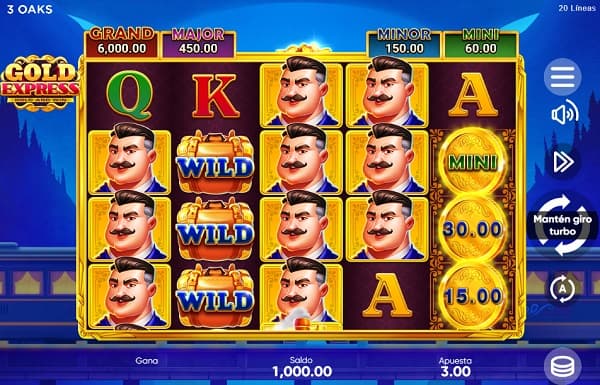 jugar gratis gold express