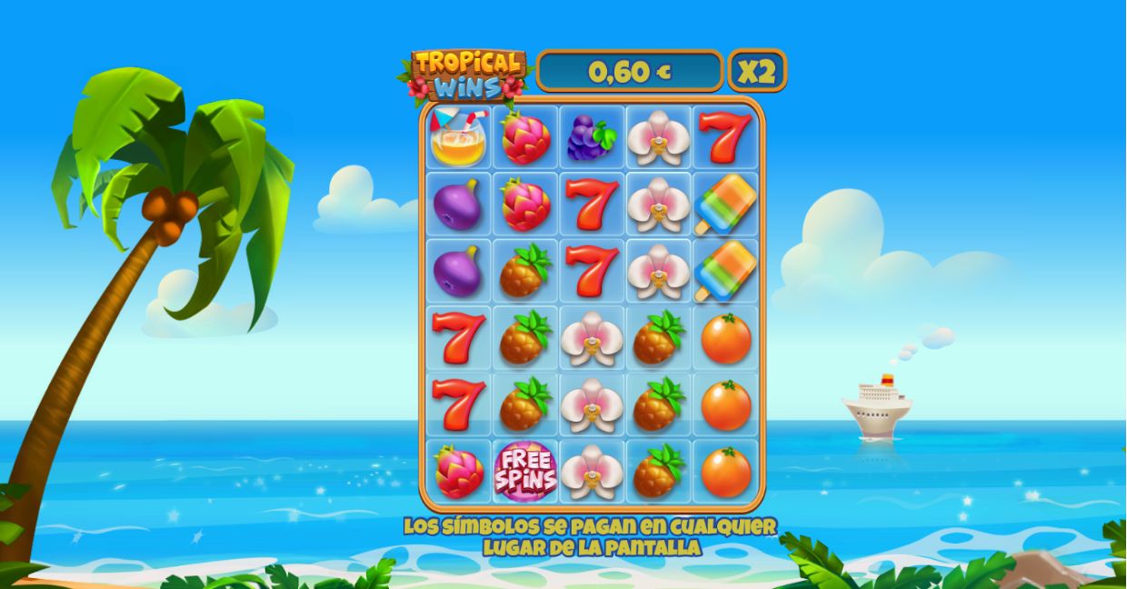 Tropical wins slots