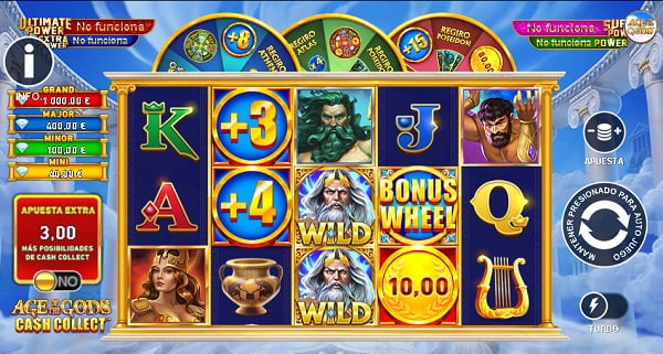 Jugar gratis slot Age of the Gods Cash Collect