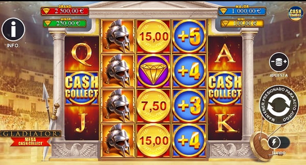 Jugar gratis slot Gladiator Mega Cash Collect
