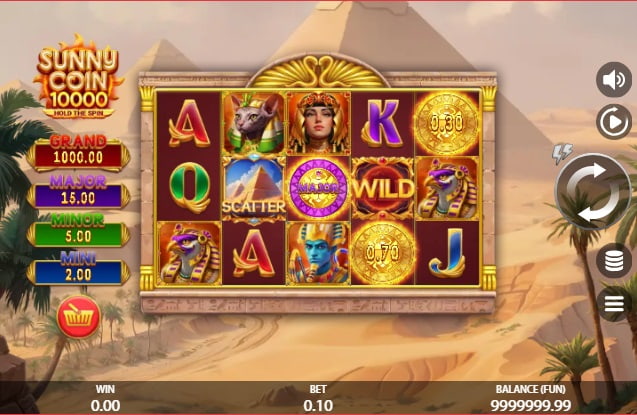 Jugar slot sunny coin 1000